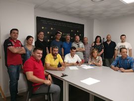 Firma Convenio Hostelería 2017 Firma Convenio Hostelería 2017