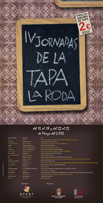 Cartel IV Jornadas de la Tapa de La Roda Cartel IV Jornadas de la Tapa de La Roda