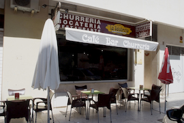 Fachada churrería salobreña Fachada churrería salobreña